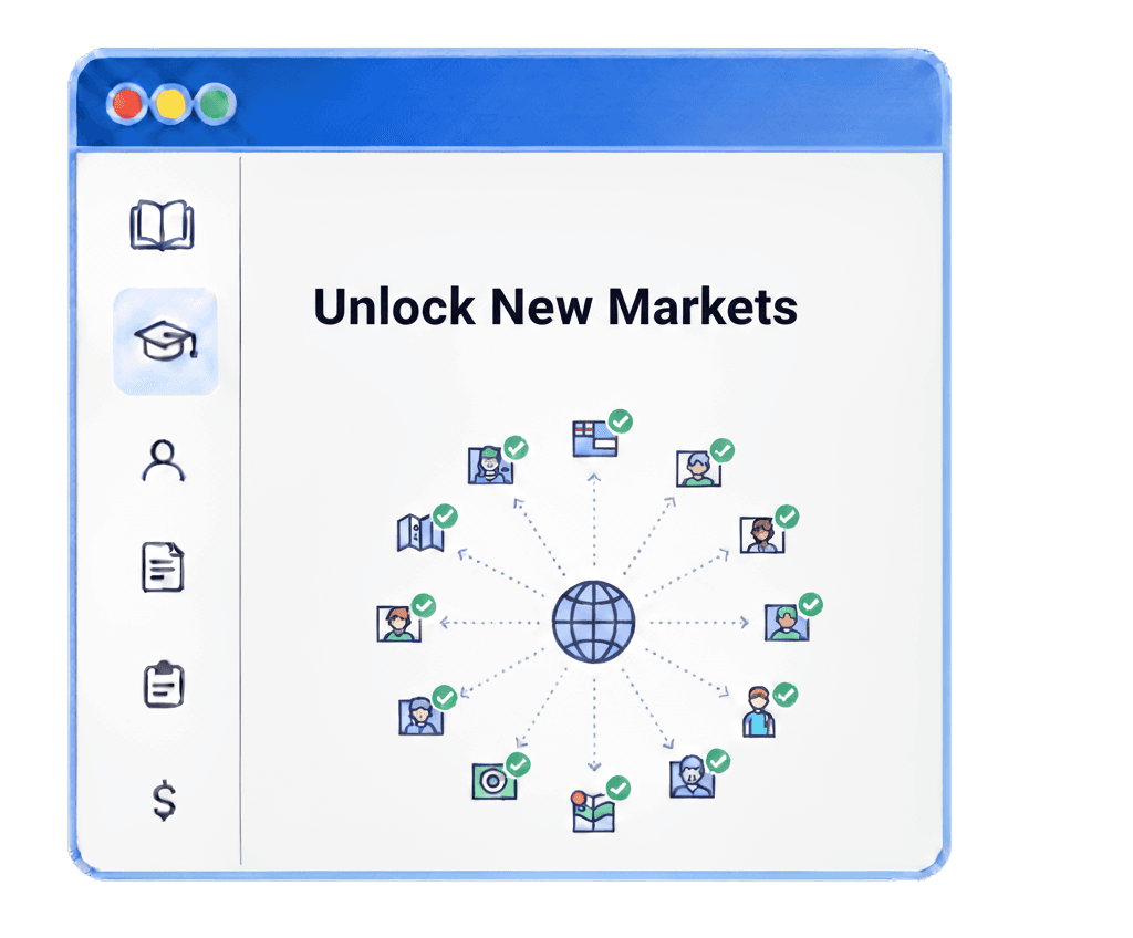 Scale Your Reach to 150+ Student Markets
